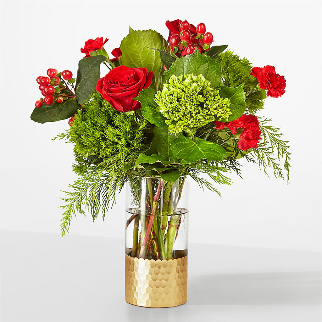 Plaid Throw Bouquet – White Eagle Flowers, Chicago IL