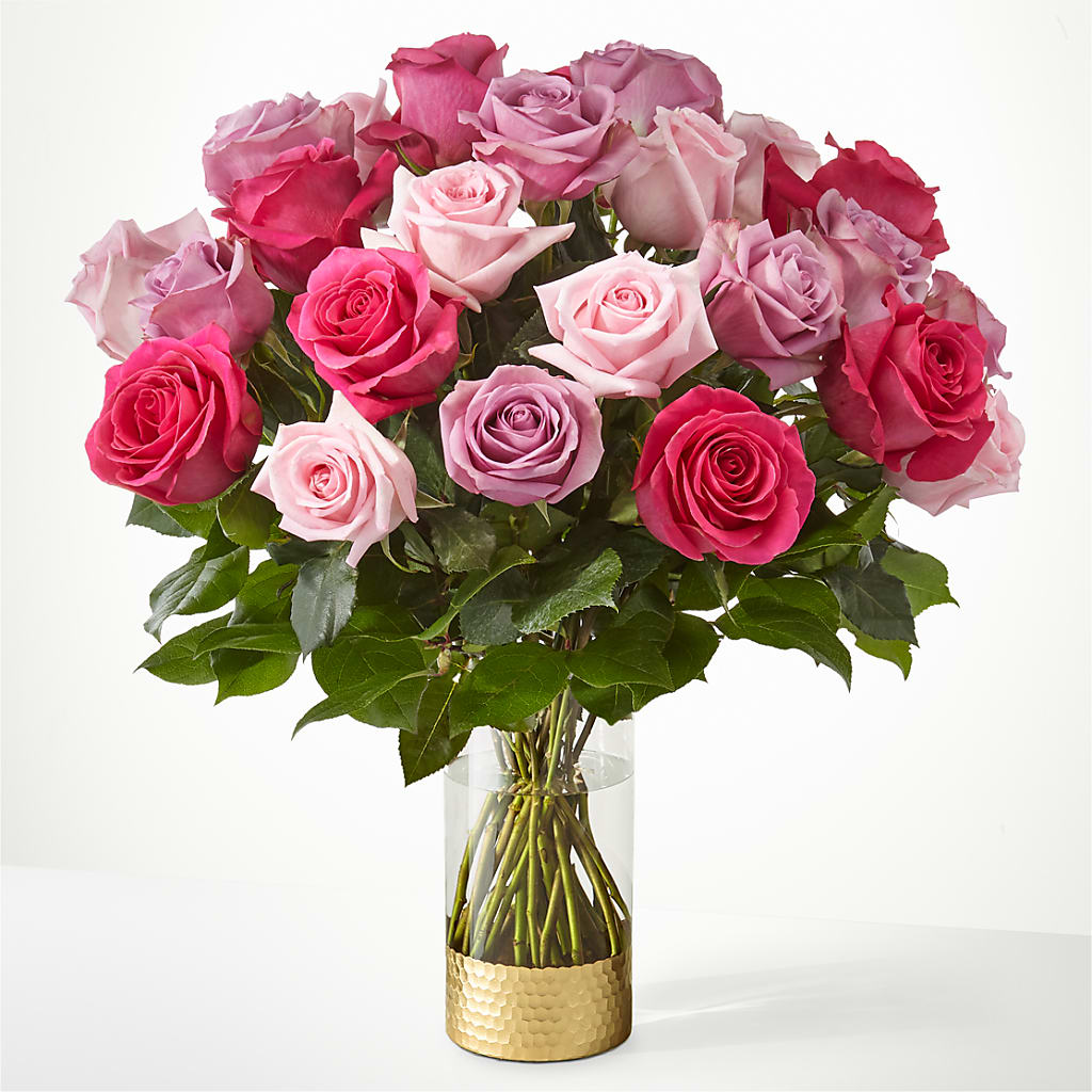 Pure Beauty Mixed Roses – White Eagle Flowers, Chicago IL