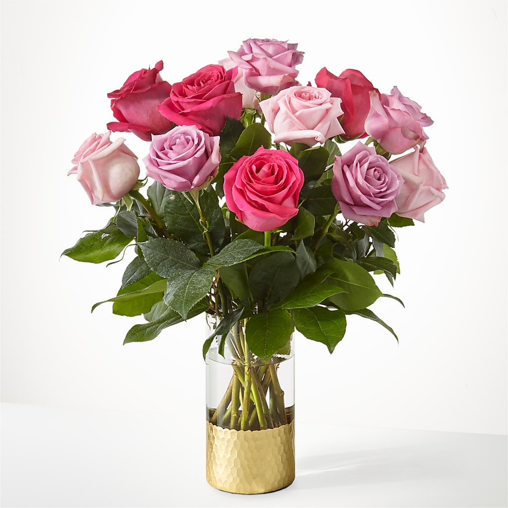 Pure Beauty Mixed Roses – White Eagle Flowers, Chicago IL