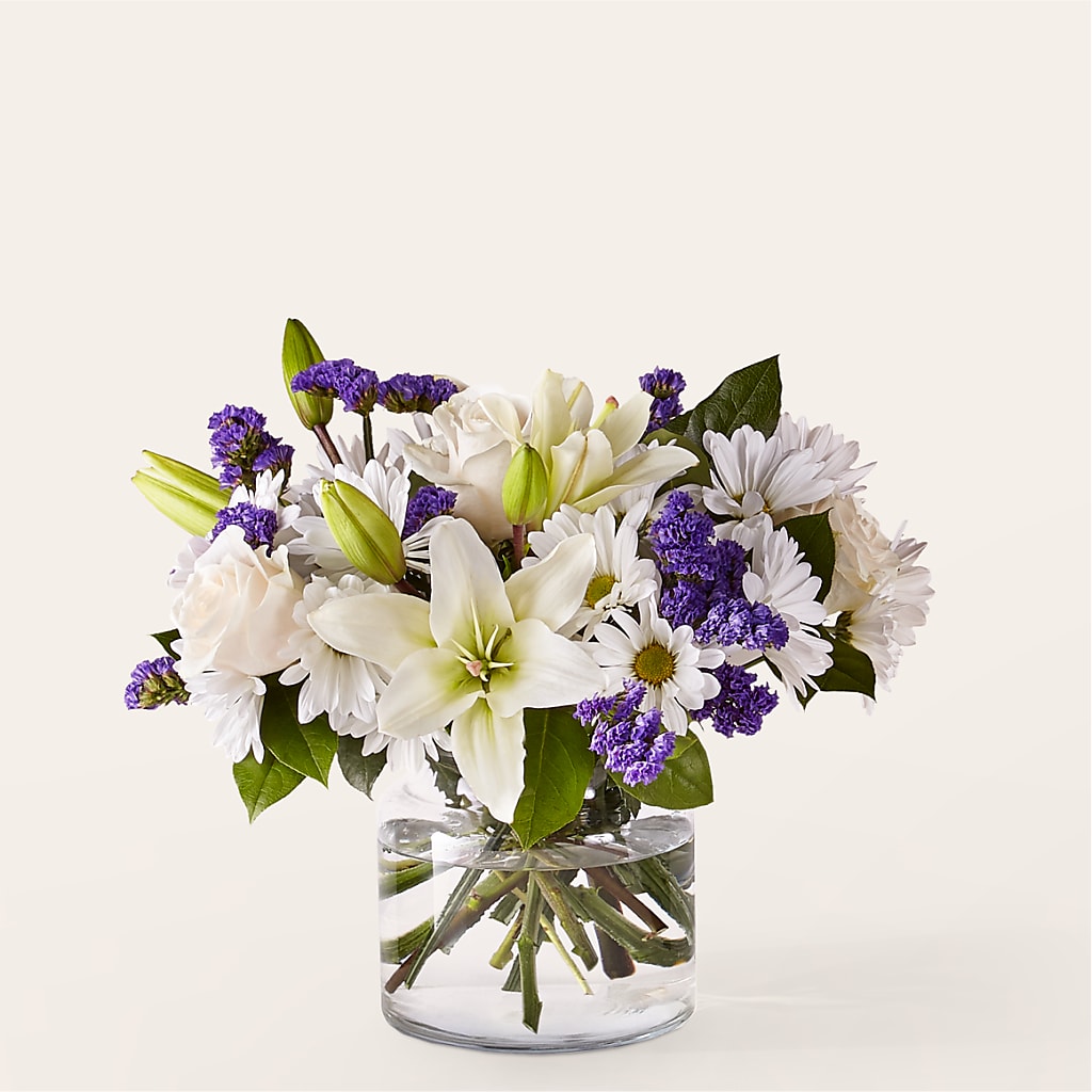 Beyond Blue Bouquet – White Eagle Flowers, Chicago IL