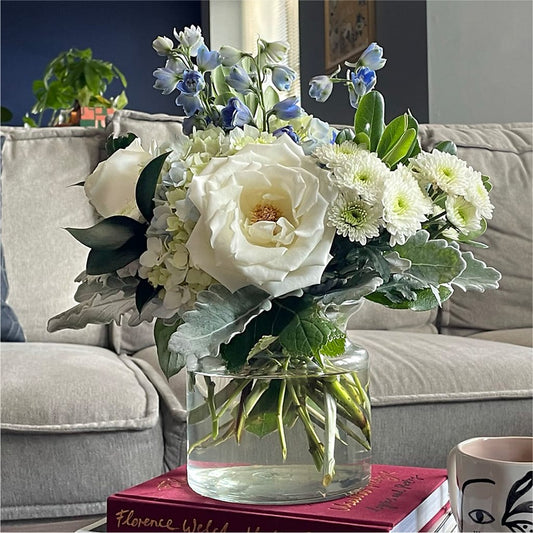 Clear Skies Bouquet – White Eagle Flowers, Chicago IL