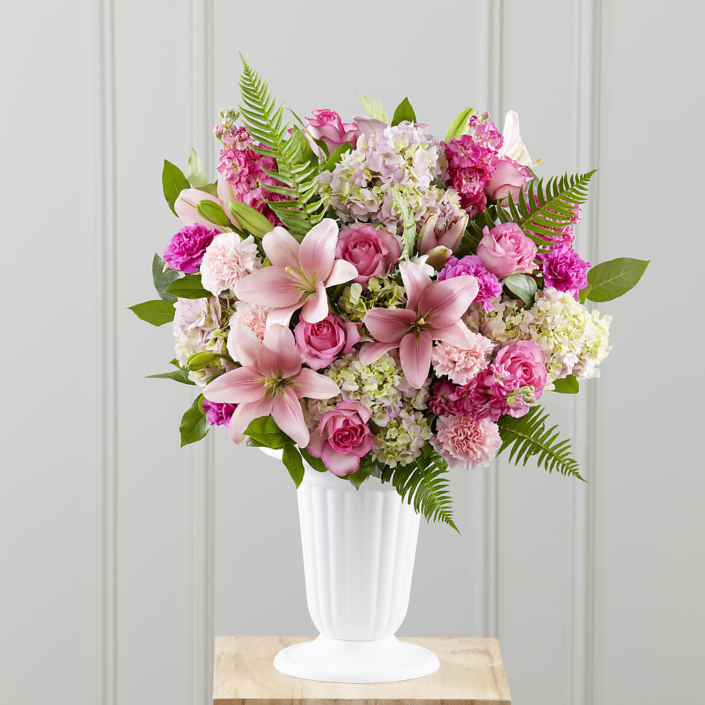 Never-Ending Love Arrangement – White Eagle Flowers, Chicago IL