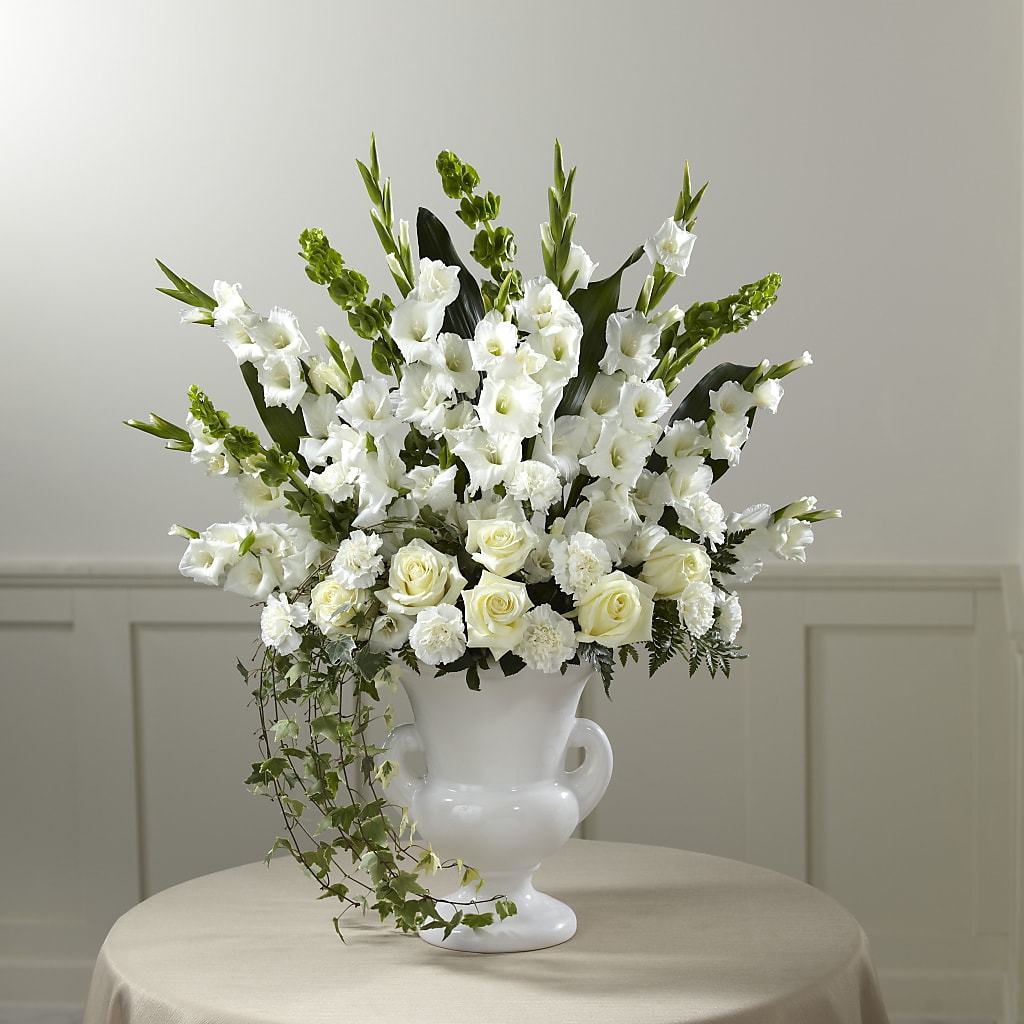 Fond Reflections Arrangement – White Eagle Flowers, Chicago IL