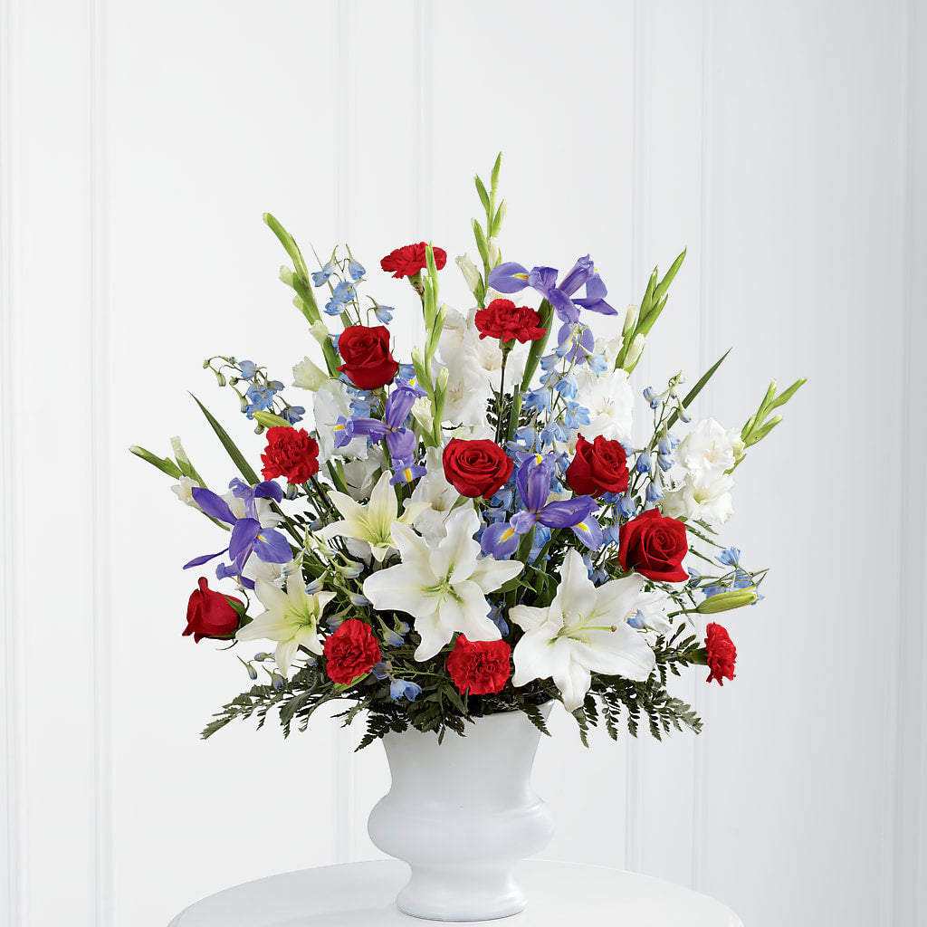 Gratitude Arrangement – White Eagle Flowers, Chicago IL