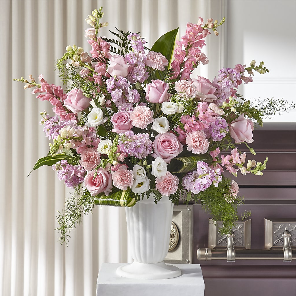 Divine Comfort Arrangement – White Eagle Flowers, Chicago IL