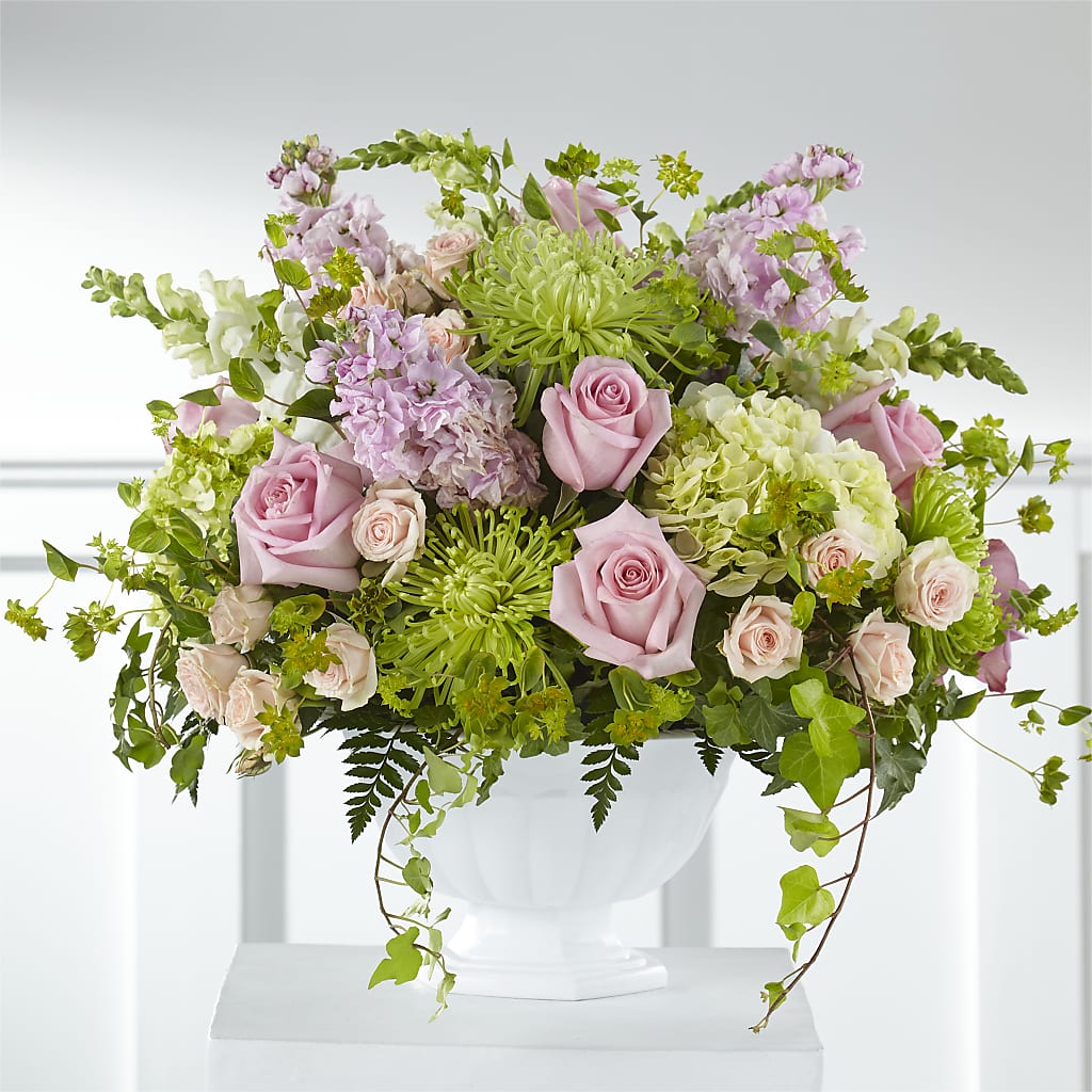Radiant Embrace Arrangement – White Eagle Flowers, Chicago IL