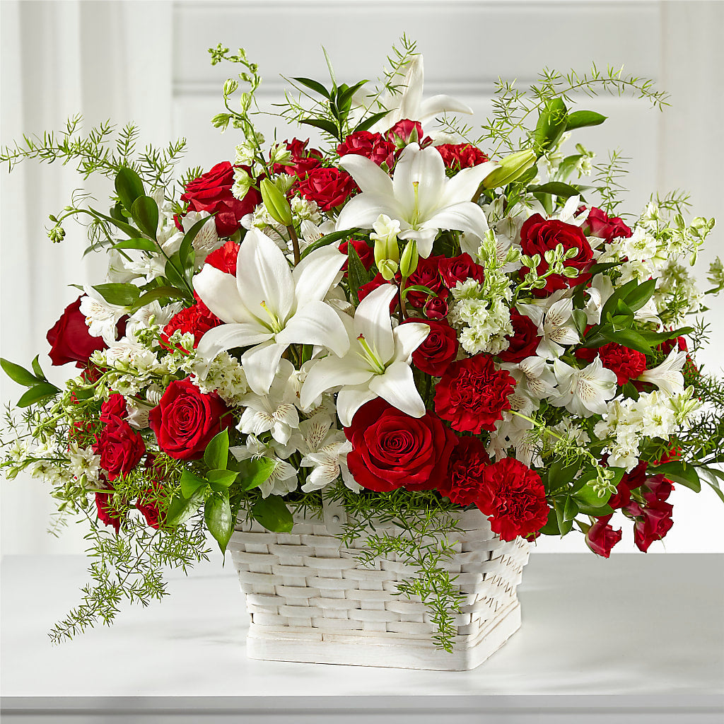 Sentiments of Love Arrangement – White Eagle Flowers, Chicago IL