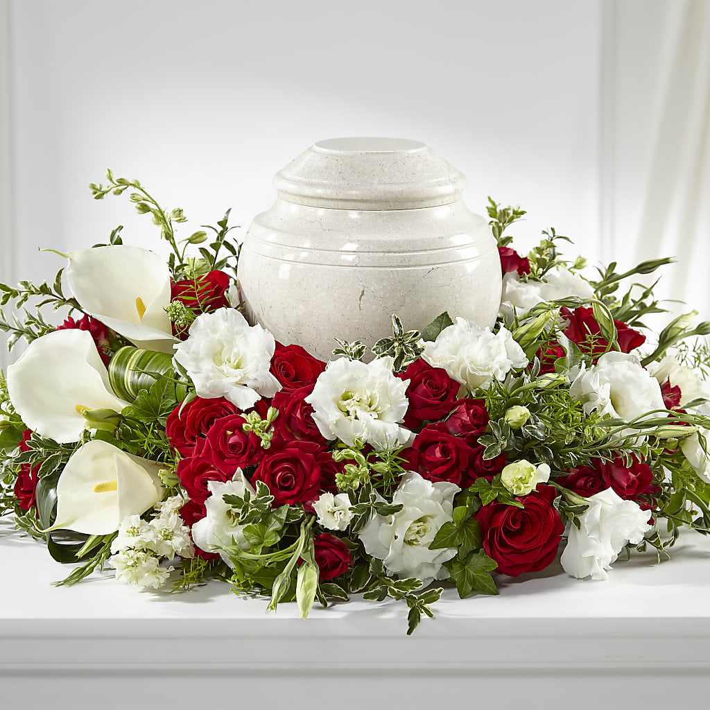 In My Memories Cremation Adornment – White Eagle Flowers, Chicago IL