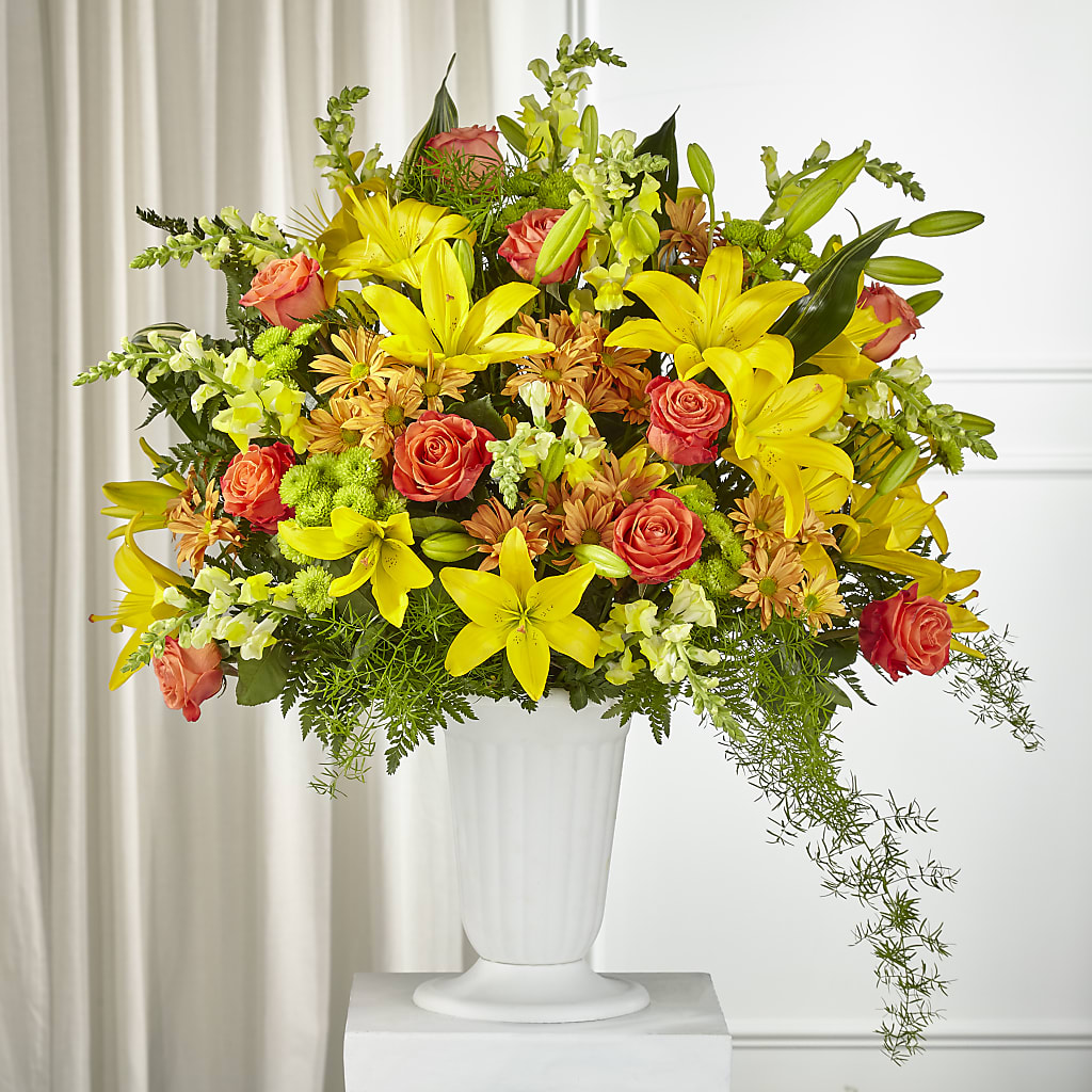 Fall Sentiments Arrangement – White Eagle Flowers, Chicago IL