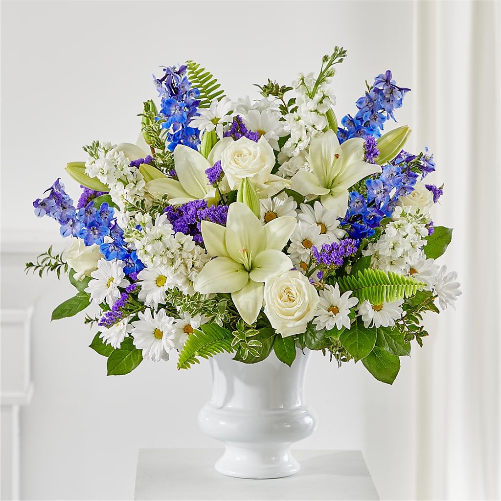 Expressions of Hope Urn Arrangement – White Eagle Flowers, Chicago IL