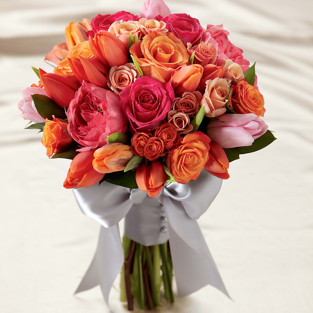 Sunset Dream Bouquet – White Eagle Flowers, Chicago IL