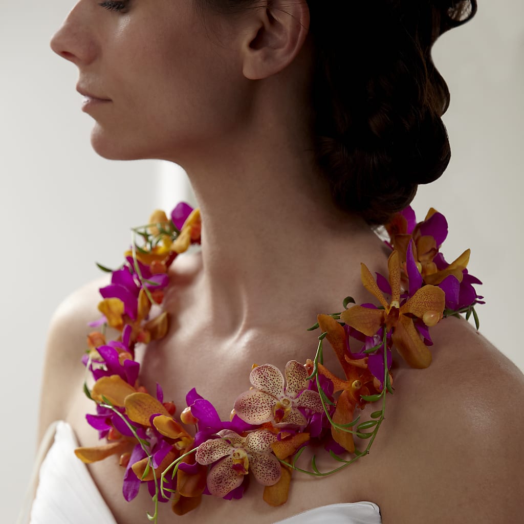 My Sweet Love Floral Necklace – White Eagle Flowers, Chicago IL
