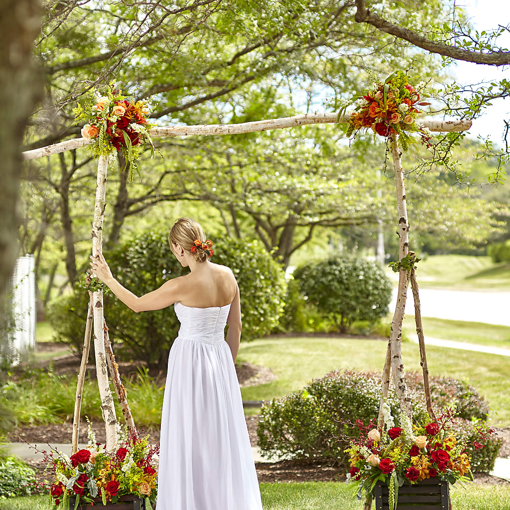 Arbor of Love Archway – White Eagle Flowers, Chicago IL
