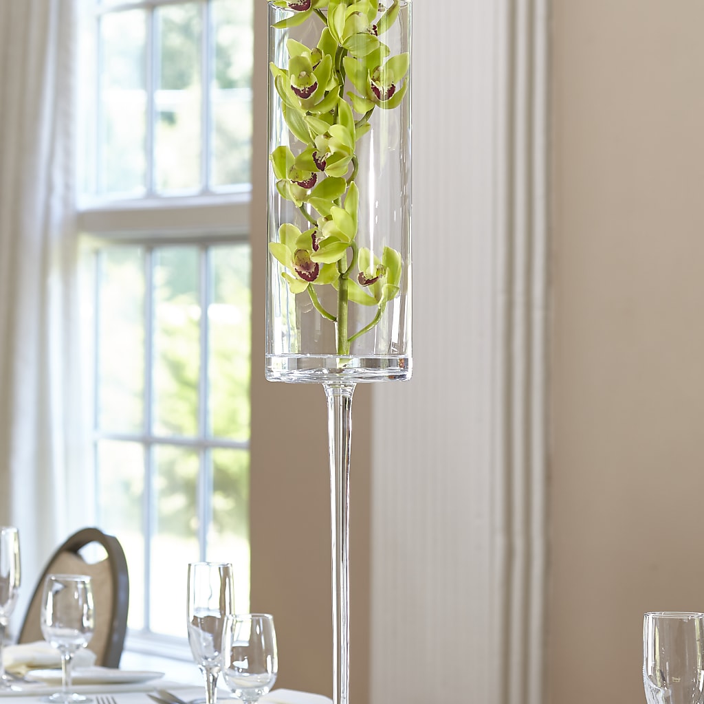 Green Mini Cymbidium Bouquet – White Eagle Flowers, Chicago IL
