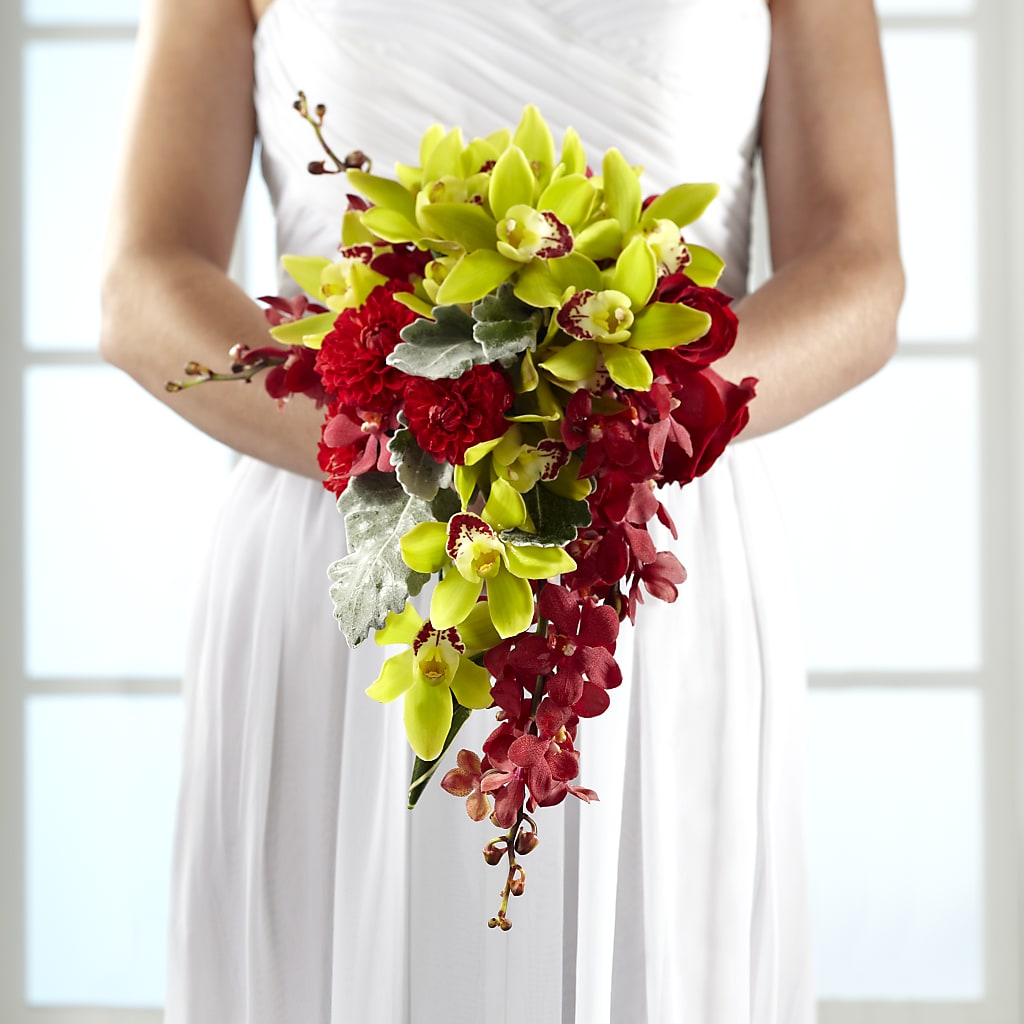 Elegant Orchid Bouquet – White Eagle Flowers, Chicago IL