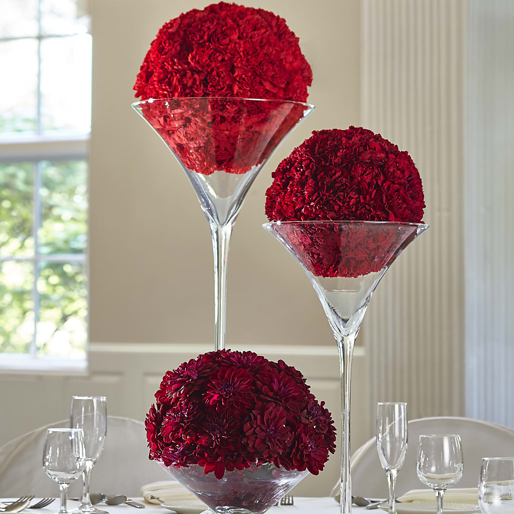 Our Special Vows Centerpiece – White Eagle Flowers, Chicago IL