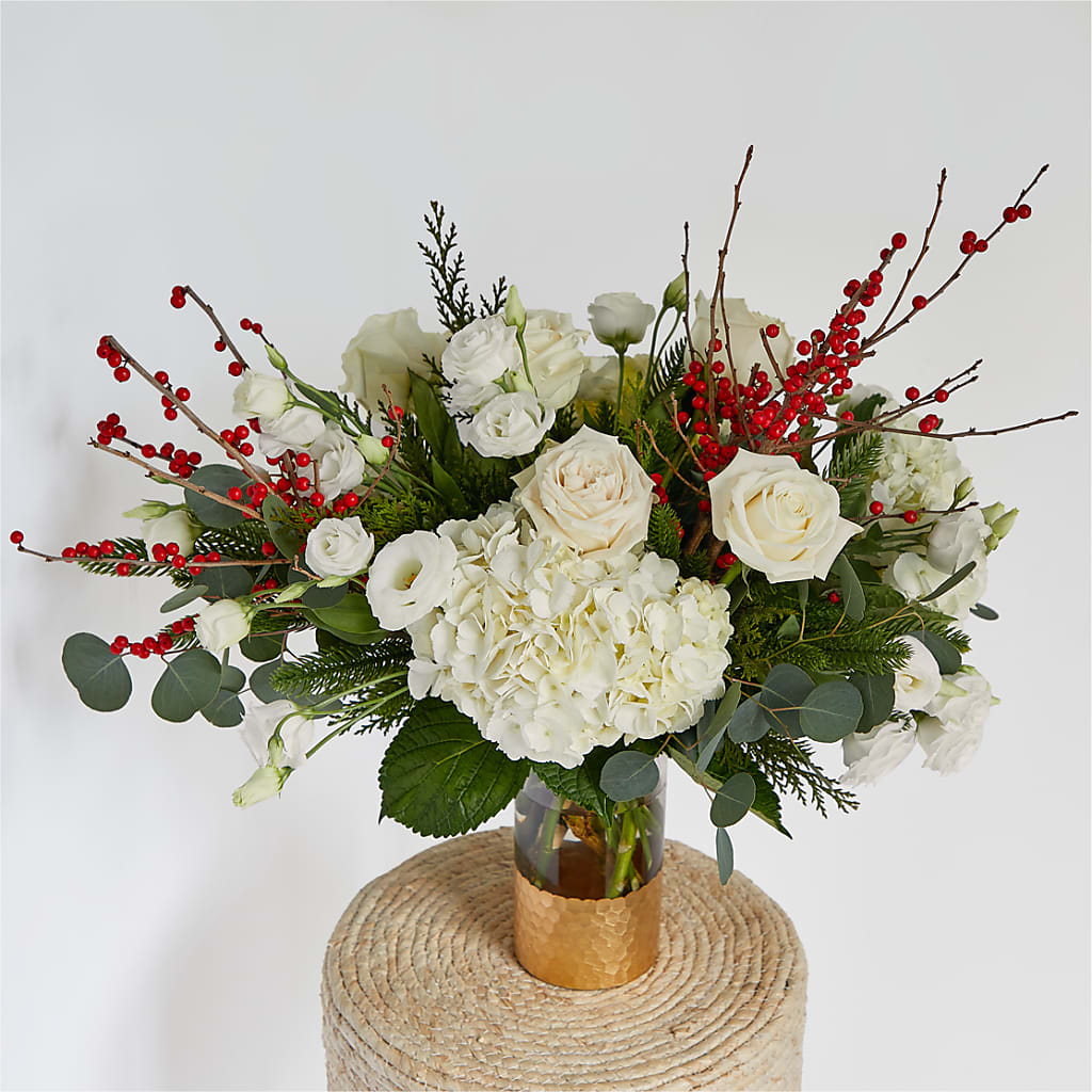 Frosted Windows Bouquet –  White Eagle Flowers, Chicago IL