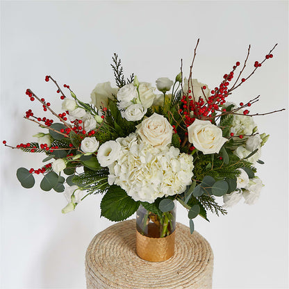 Frosted Windows Bouquet –  White Eagle Flowers, Chicago IL
