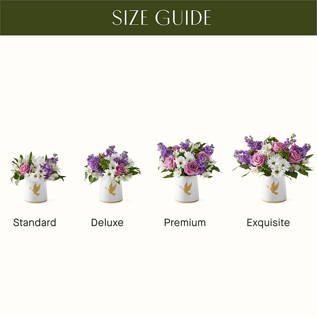 Garden of Peace Bouquet –  White Eagle Flowers, Chicago IL