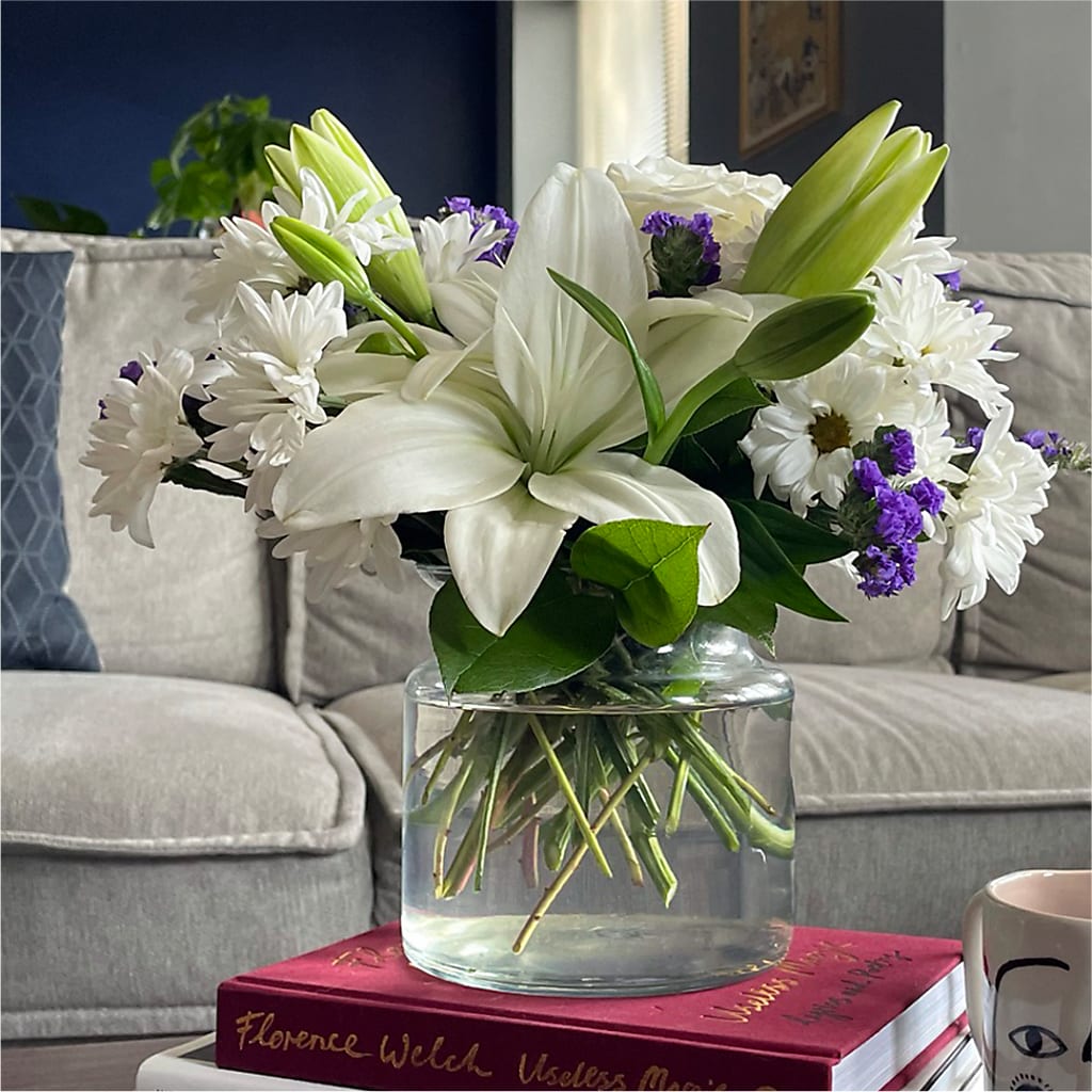 Beyond Blue Bouquet –  White Eagle Flowers, Chicago IL