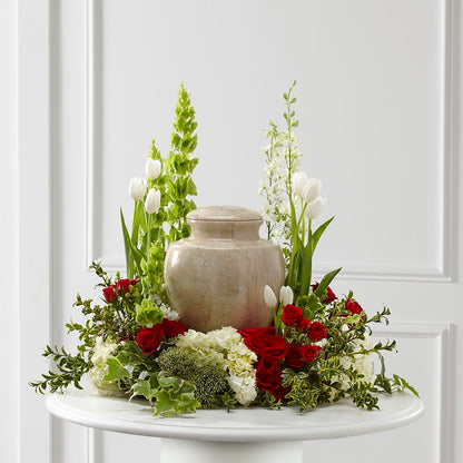 Tears of Comfort Arrangement –  White Eagle Flowers, Chicago IL