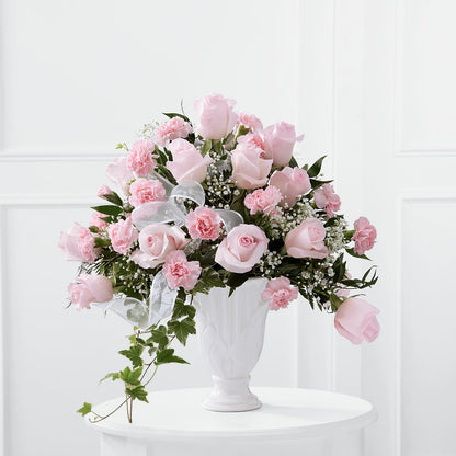 Deepest Sympathy Arrangement –  White Eagle Flowers, Chicago IL