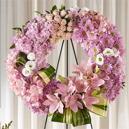 Gift of Warmth Wreath –  White Eagle Flowers, Chicago IL