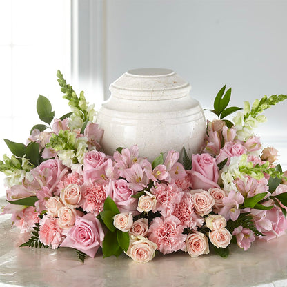 Blooms of Hope Cremation Adornment –  White Eagle Flowers, Chicago IL