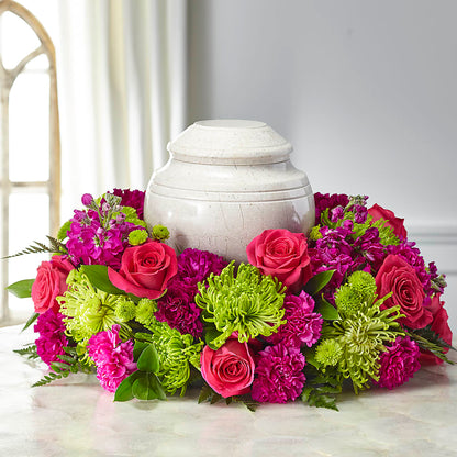 Hopeful Blessings Cremation Adornment –  White Eagle Flowers, Chicago IL