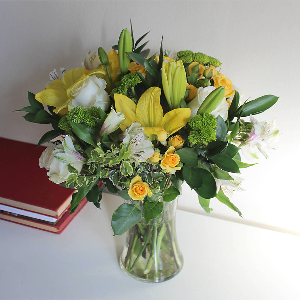 Hope & Serenity Bouquet –  White Eagle Flowers, Chicago IL