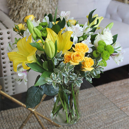 Hope & Serenity Bouquet –  White Eagle Flowers, Chicago IL