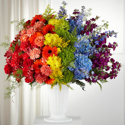 Pride & Unity Arrangement –  White Eagle Flowers, Chicago IL