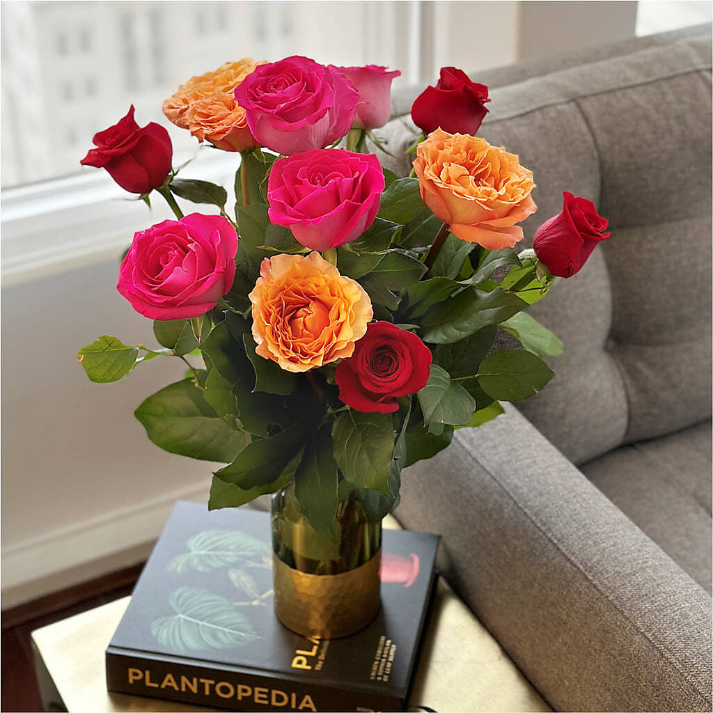 Ever After Rose Bouquet –  White Eagle Flowers, Chicago IL