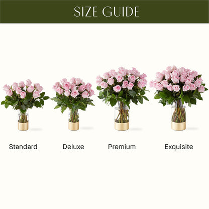 Picture Perfect Pink Rose Bouquet –  White Eagle Flowers, Chicago IL