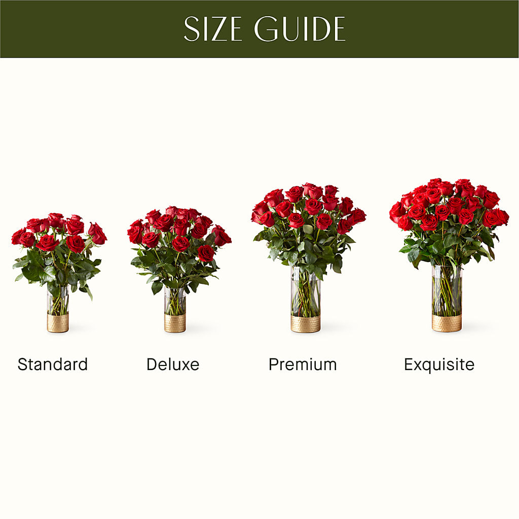 Classic Love Red Rose Bouquet –  White Eagle Flowers, Chicago IL