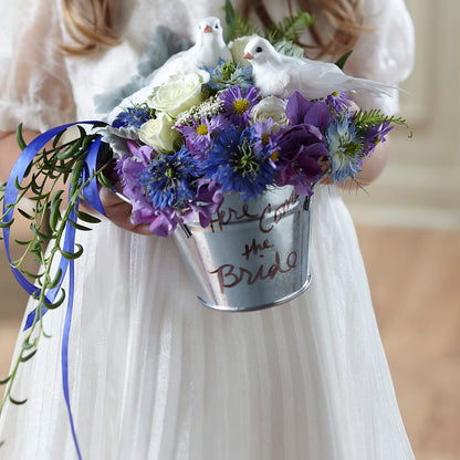 Enchantment Flower Girl Arrangement –  White Eagle Flowers, Chicago IL