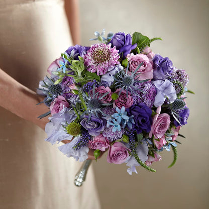 Lavender Garden Bouquet –  White Eagle Flowers, Chicago IL