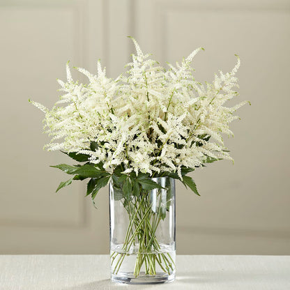 White Astilbe Bouquet –  White Eagle Flowers, Chicago IL