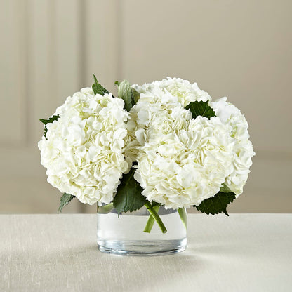 White Hydrangea Bouquet –  White Eagle Flowers, Chicago IL
