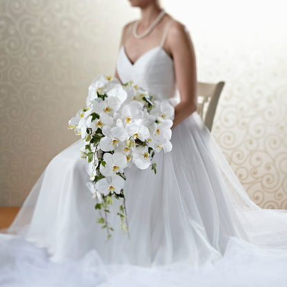 Classic White Bouquet –  White Eagle Flowers, Chicago IL