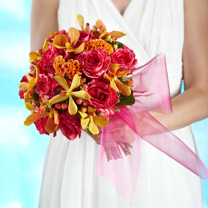 Brilliant Shades of Love Bouquet –  White Eagle Flowers, Chicago IL