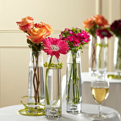 Sparkling Toast Centerpiece –  White Eagle Flowers, Chicago IL