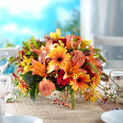One and Only Centerpiece –  White Eagle Flowers, Chicago IL