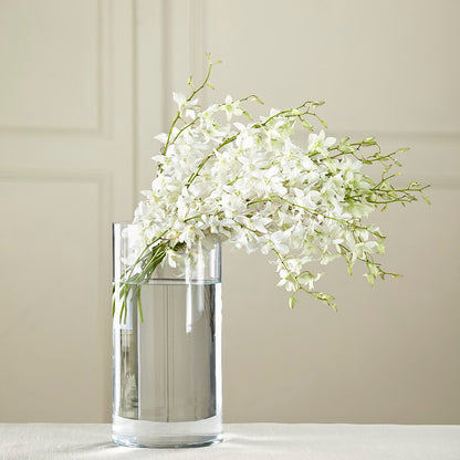 White Dendrobium Bouquet –  White Eagle Flowers, Chicago IL